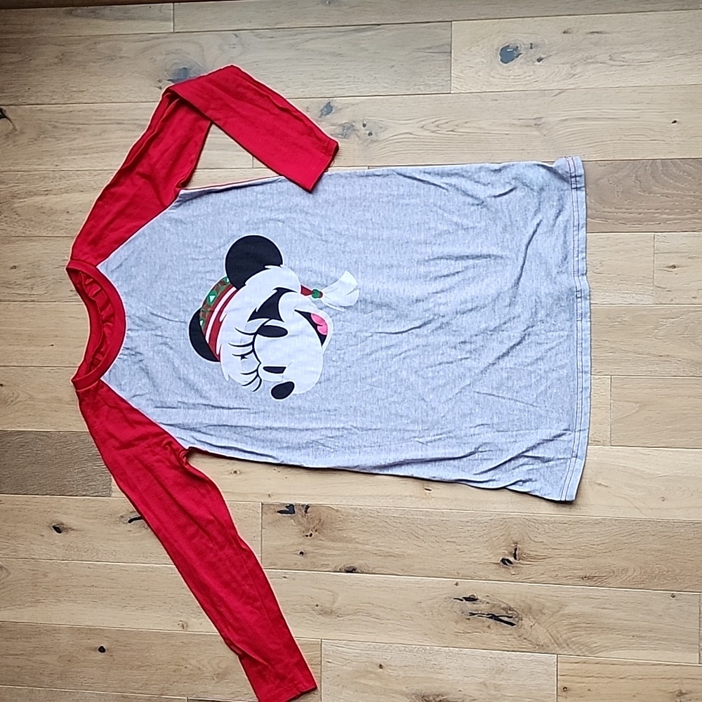 Girls Minnie mouse pajama long shirt